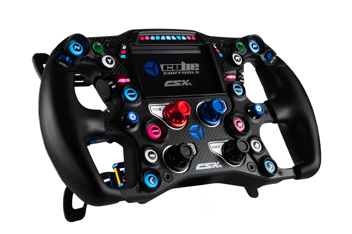 Cube CSX-3 Formula Sim Racing Steering Wheel – Trak Racer