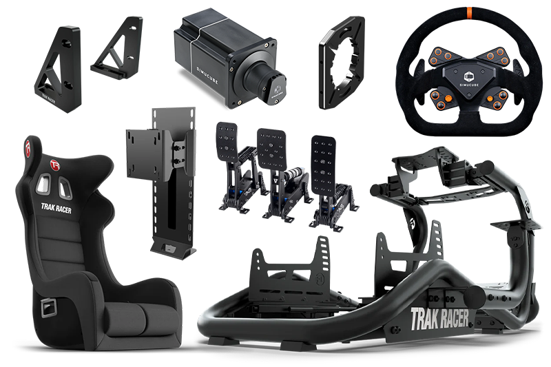 シムレーシングTrak Racer CockpitセットSim Racing Racing Simulator Cockpits | Sim Racing Cockpits | Trak Racer