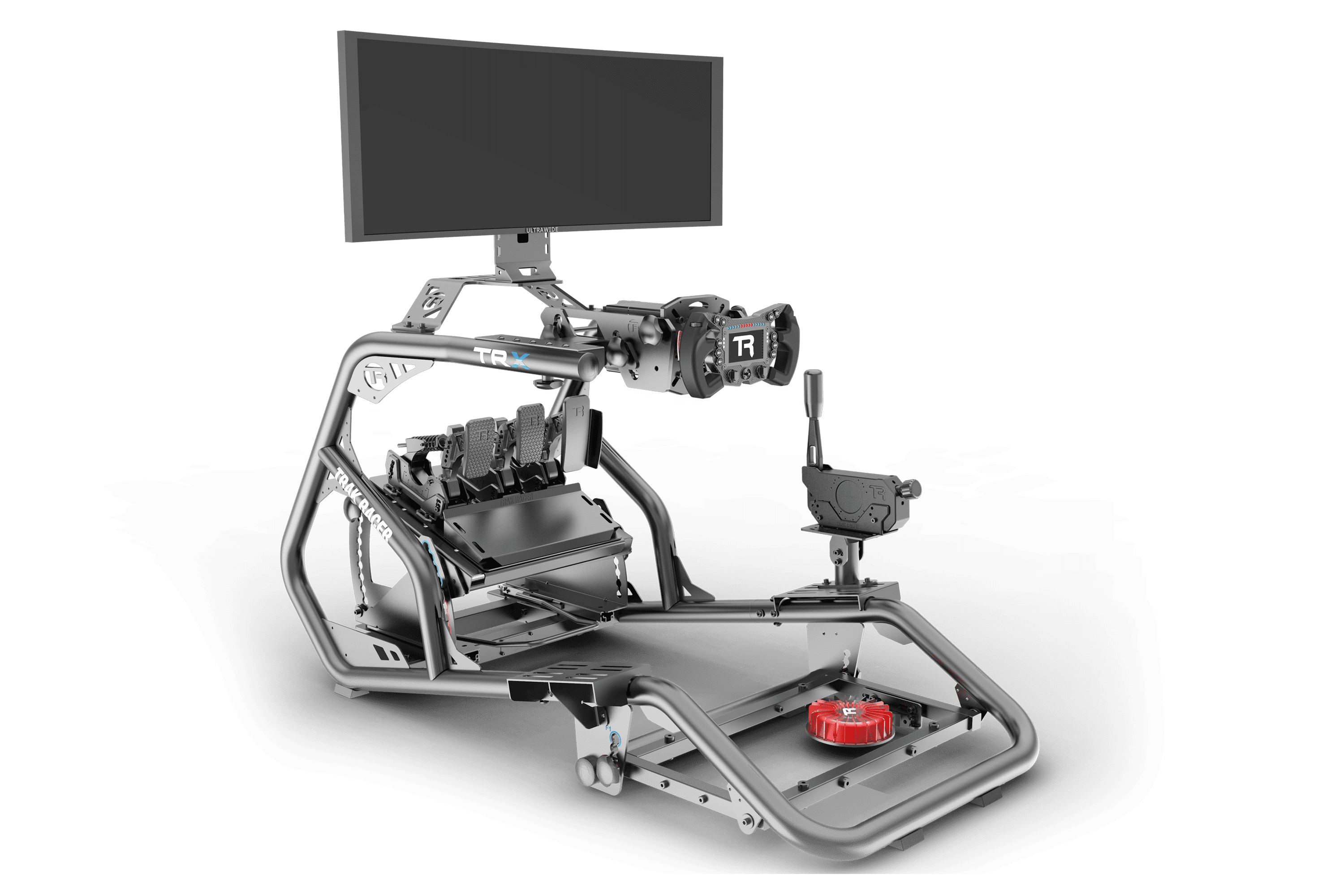 TrackRacer コックピット用 バスシェーカー＋マウント Universal Bass Shaker/Buttkicker/Tactile Transducer Sim Rig Mount