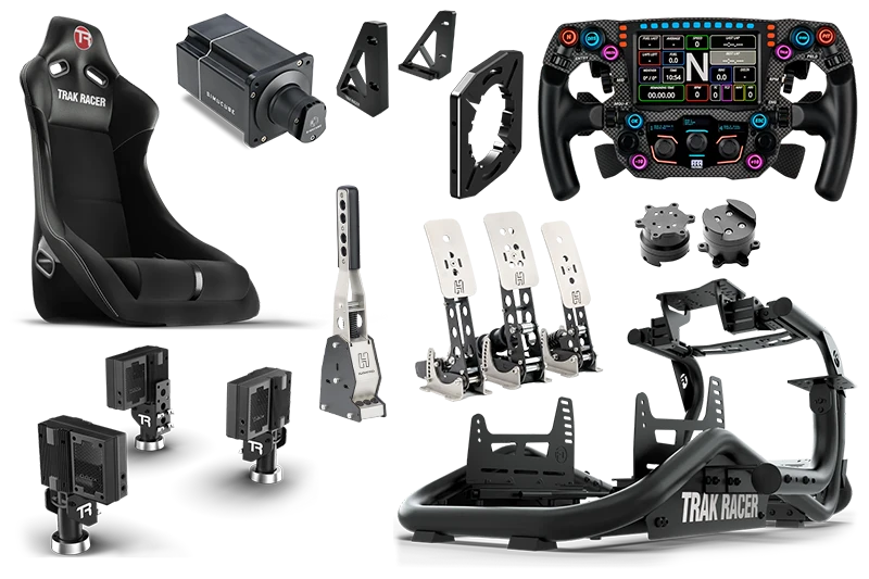 TR8 PRO WITH MOTION, WHEEL, WHEELBASE AND PEDALS TR8 PRO WITH MOTION, WHEEL, WHEELBASE AND PEDALS