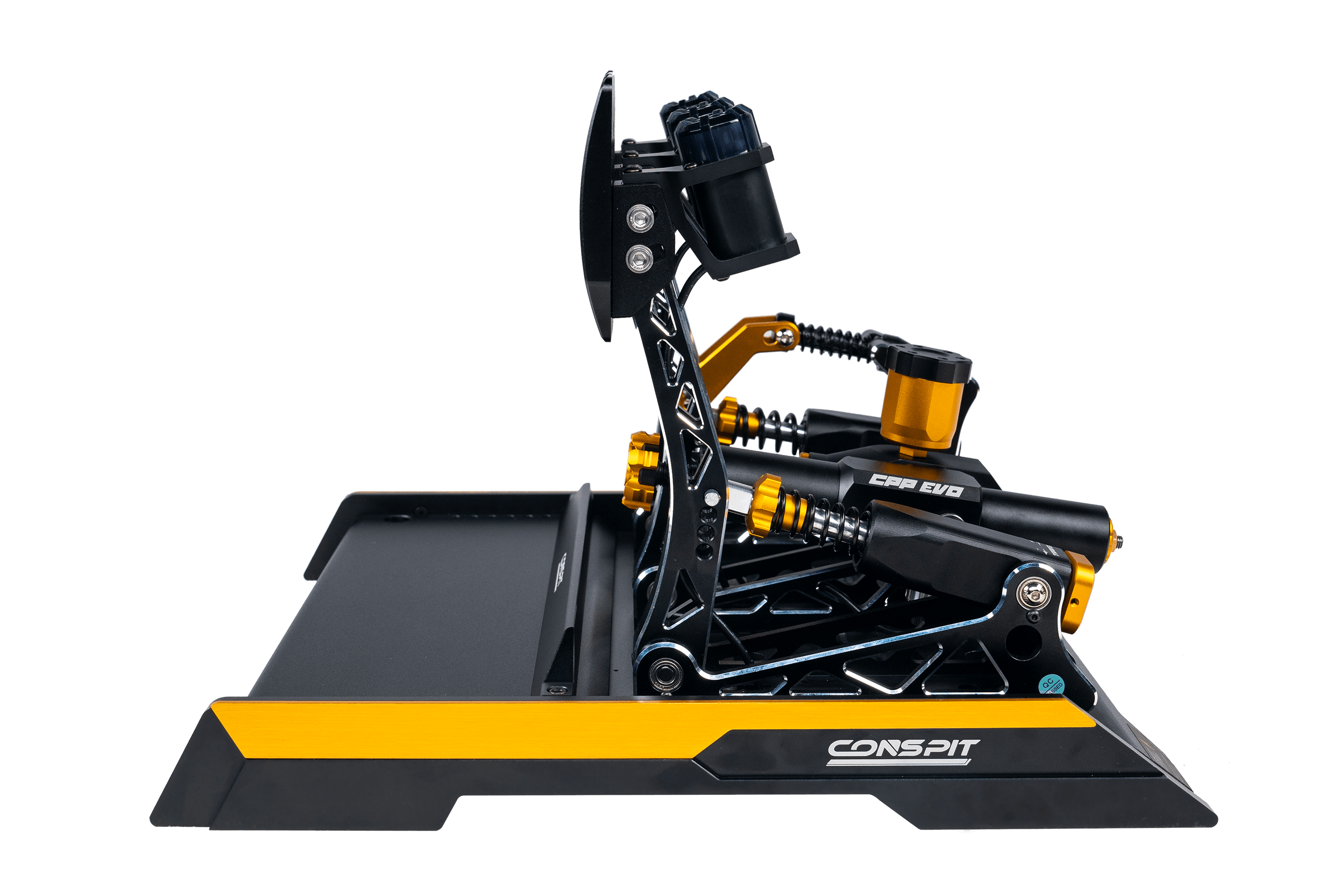 Conspit CPP V2 EVO 3 Pedal Set – Dual-Stage Hydraulic Sim Racing Pedals