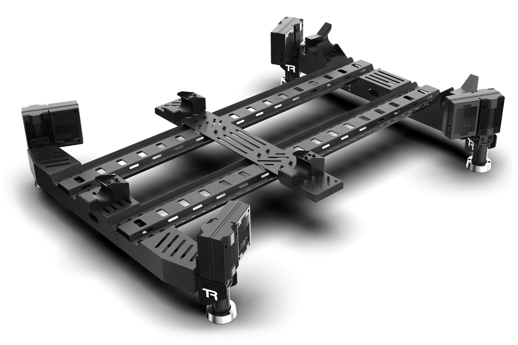Motion System with 4 motors/actuators and Motion Sim Base