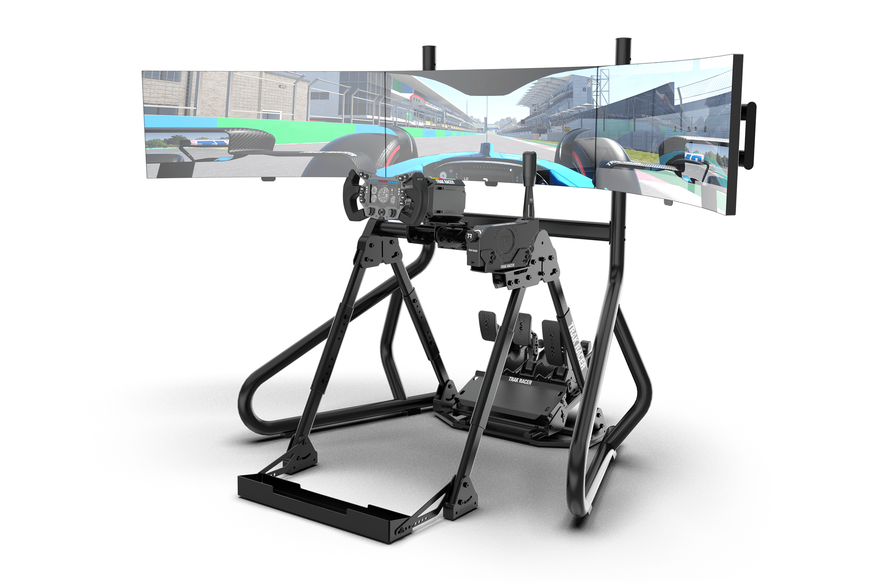 その他 Trak Racer FS3 Racing Simulator (FS3-02) FS3 V2 Wheel Stand