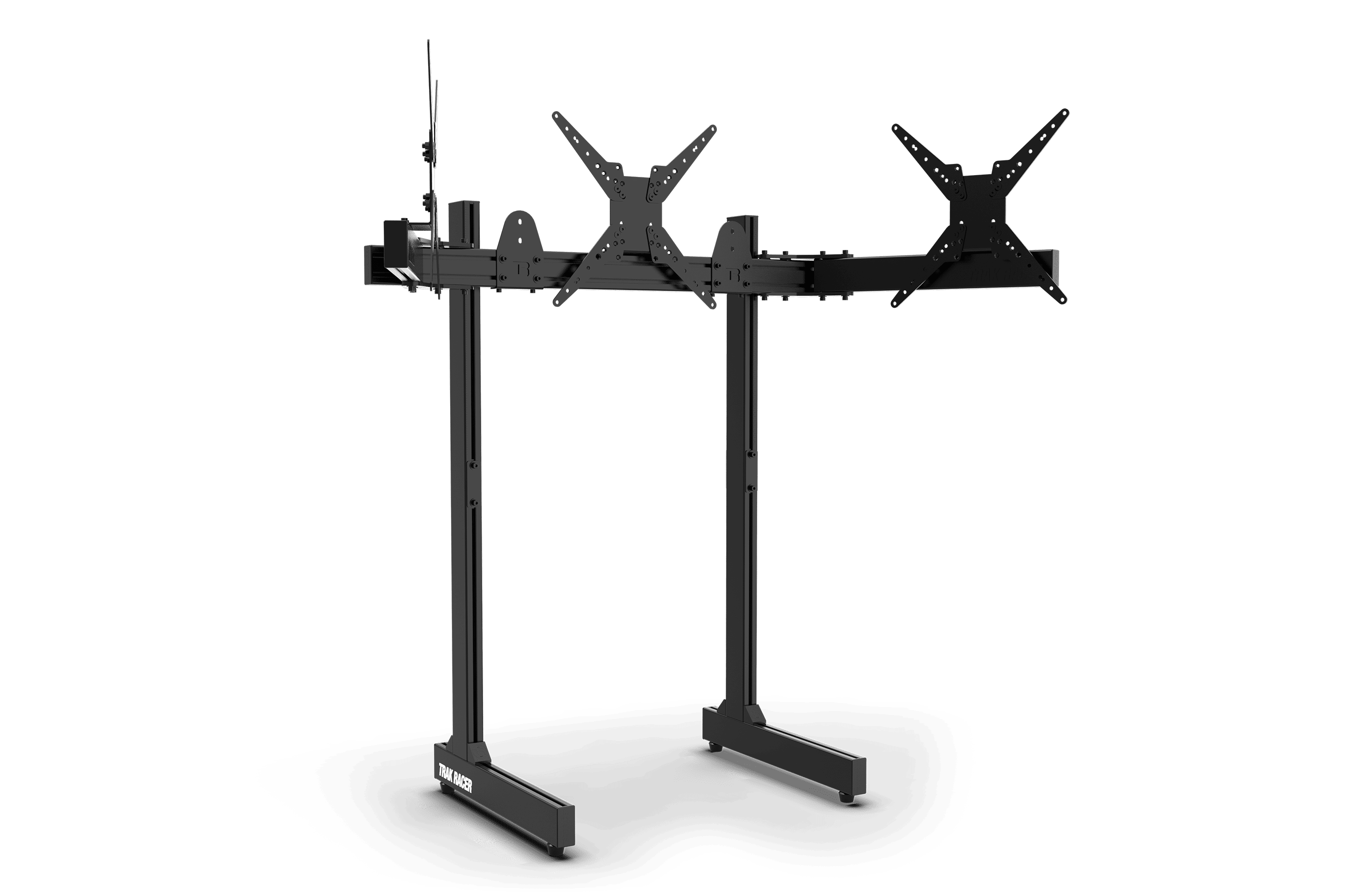 Large Freestanding Triple Monitor Stand