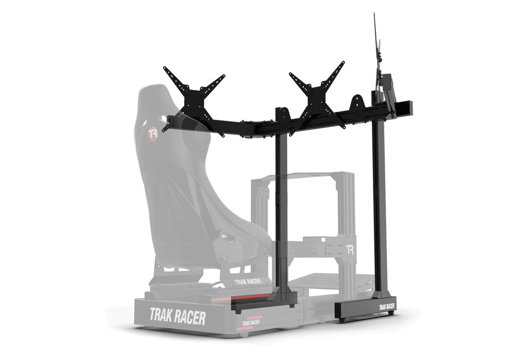 Trak dele.io モニタースタンド– Racer Trak トリプルモニタースタンド racer その他