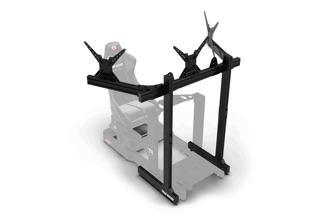 Large Freestanding Triple Monitor Stand