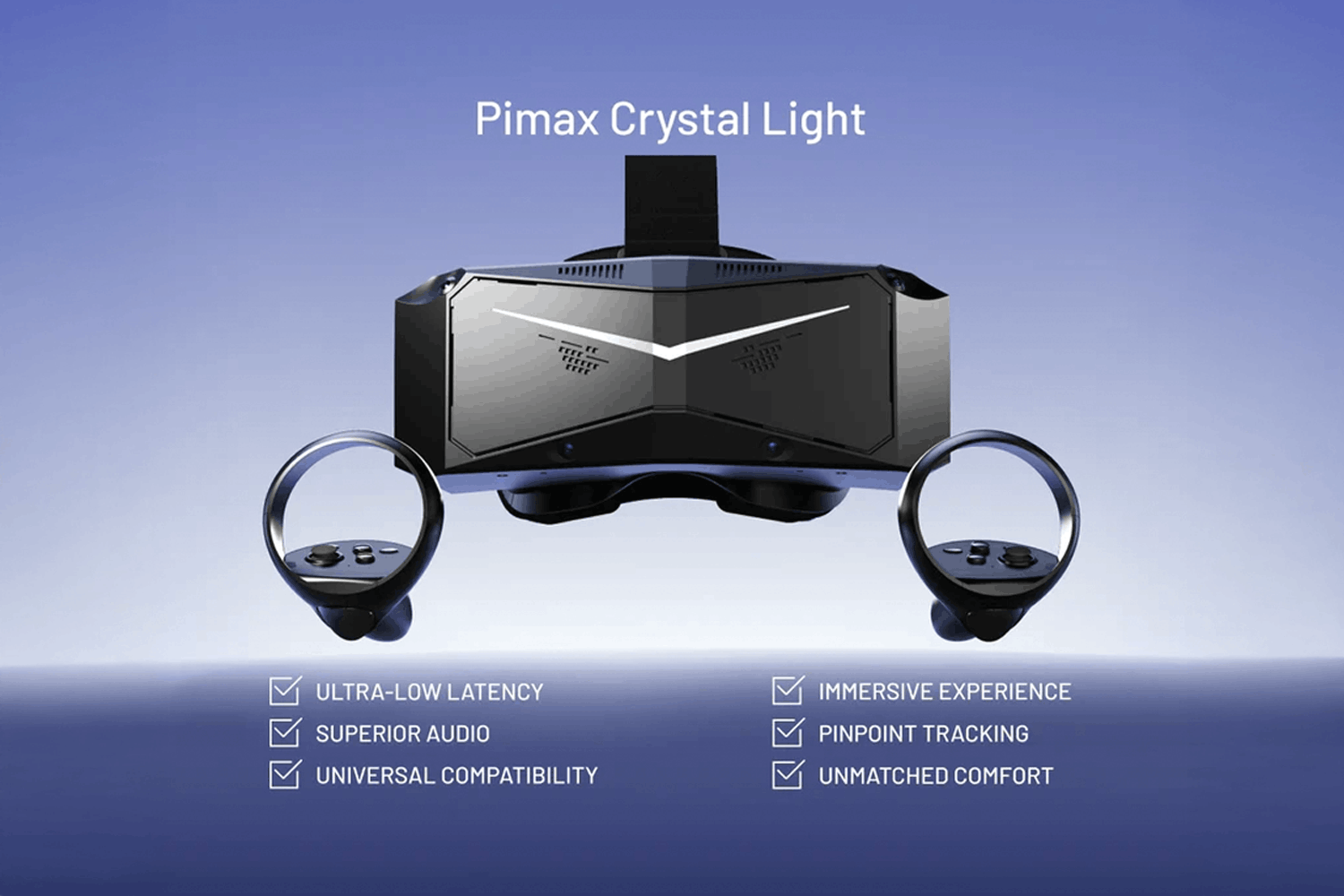 Pimax Crystal Light, Headset with Controllers, Trial Payment