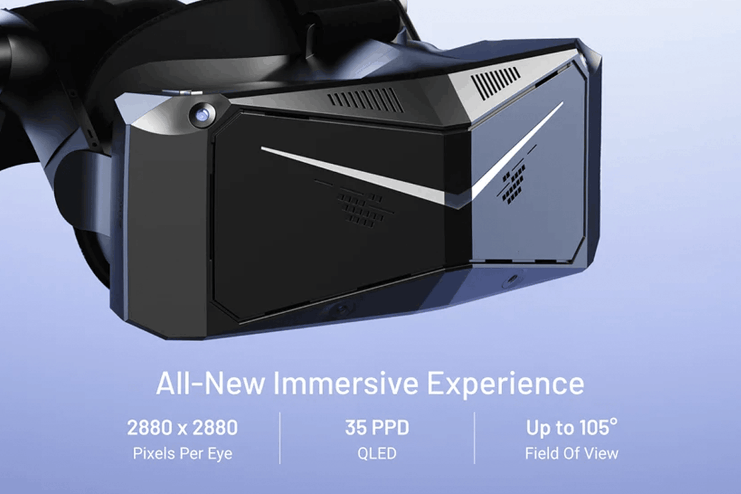 Pimax Crystal Light Premium Virtual Reality Gaming Headset