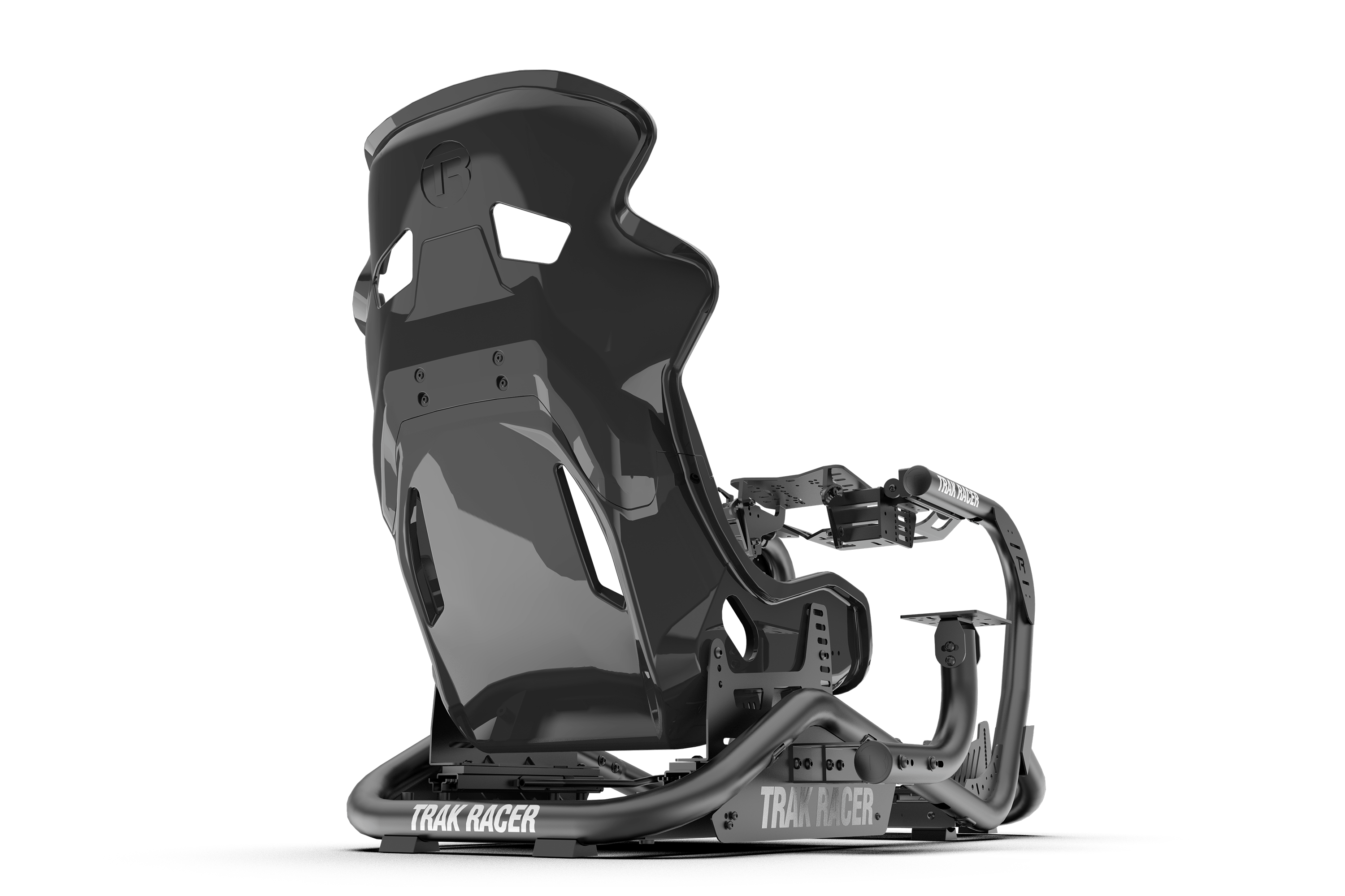 TR Series Fibreglass GT Sim Racing Seat — High Gloss Black