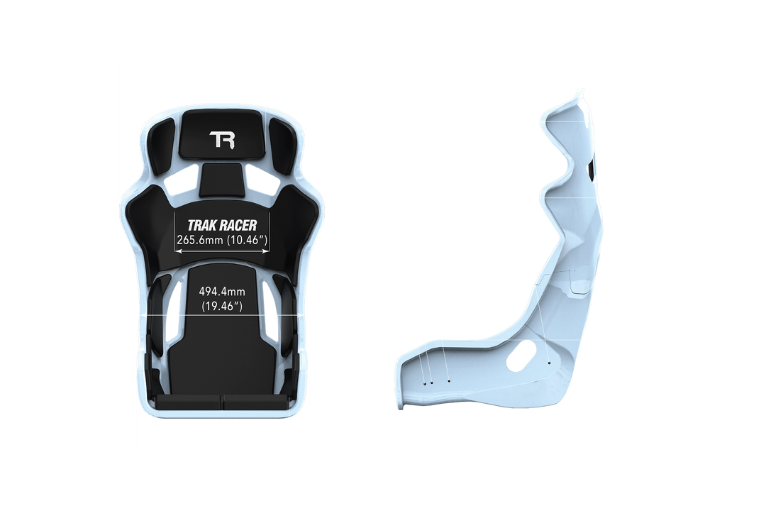 TRS TR Series GT Pro Racing Bucket Seat - Fiberglass Pearlescent Color