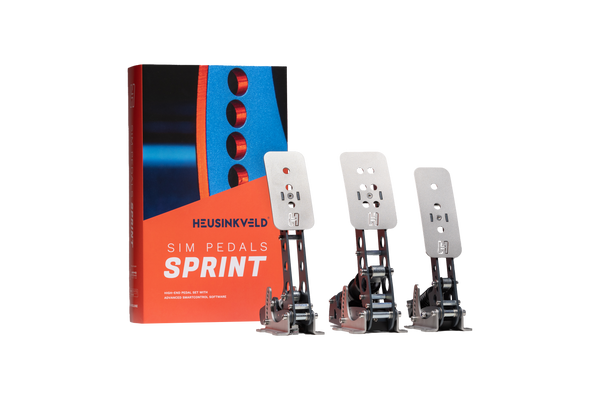 Heusinkveld Sprint 3-Pedal Set - Black – Trak Racer