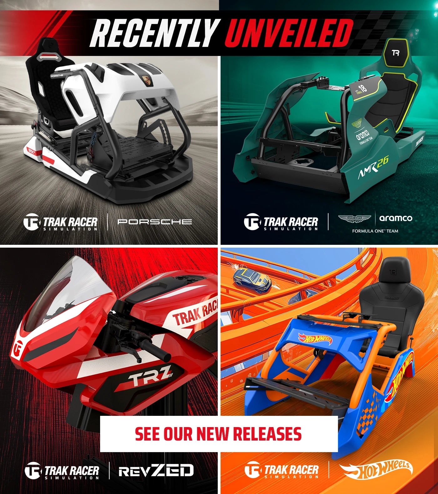 Racing Simulators - World's Best Sim Rigs | Trak Racer