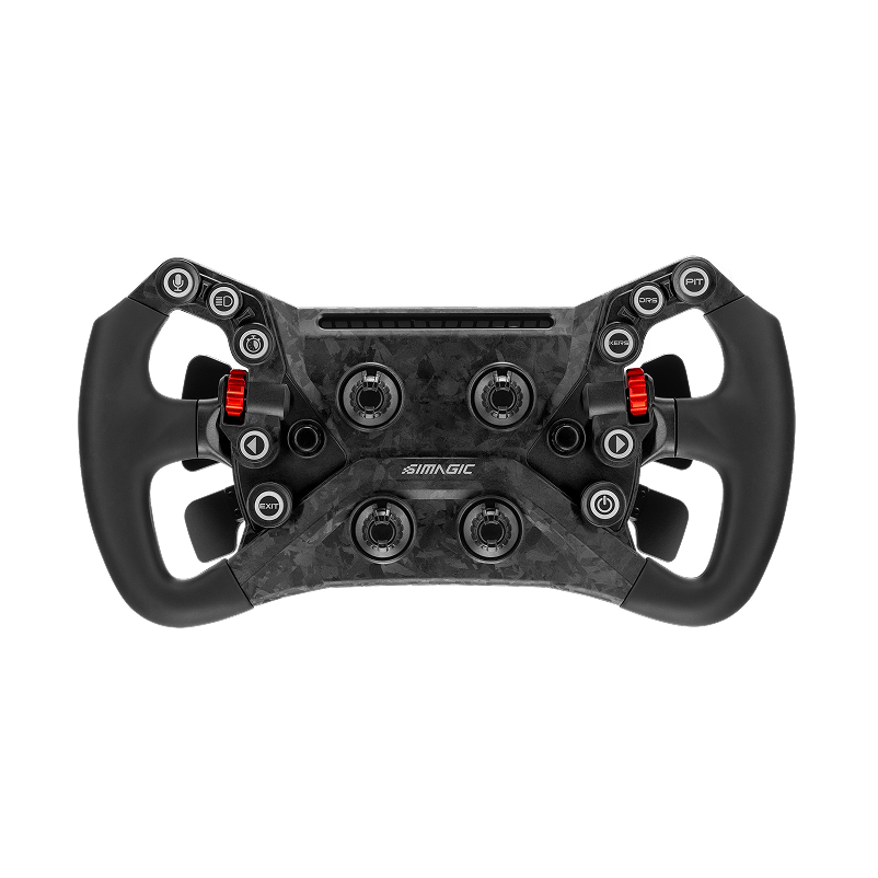 Simagic Alpha EVO Pro 18Nm Wheel Base, GT NEO Steering Wheel, 3 Pedal