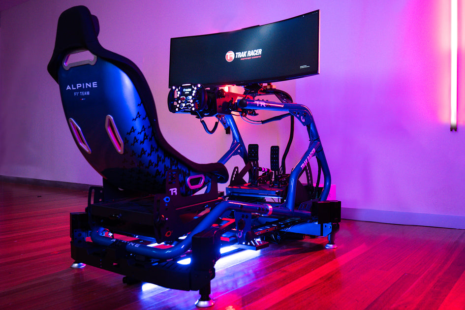 Alpine Racing TRX | Sim Racing Cockpit | Racing Simulator Gaming PC