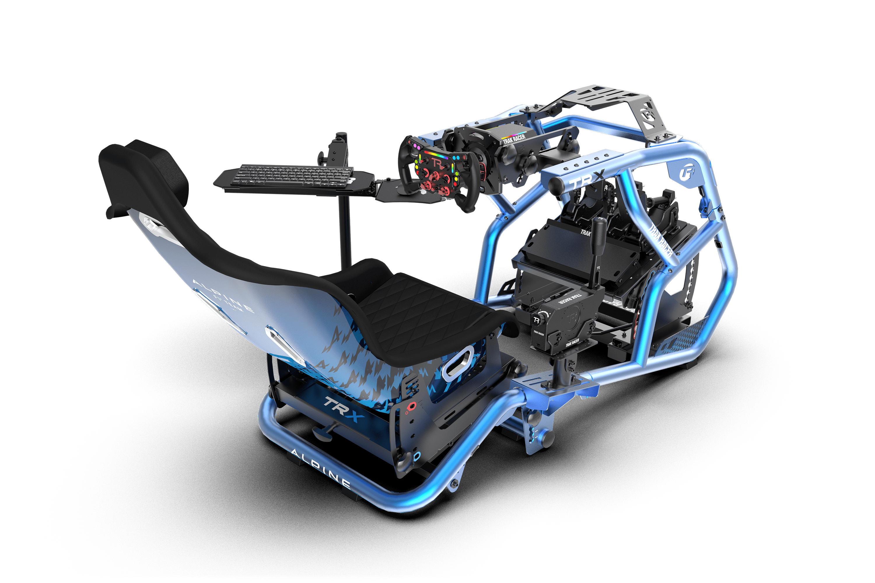 Adjustable Free-Standing Keyboard and Mouse Tray