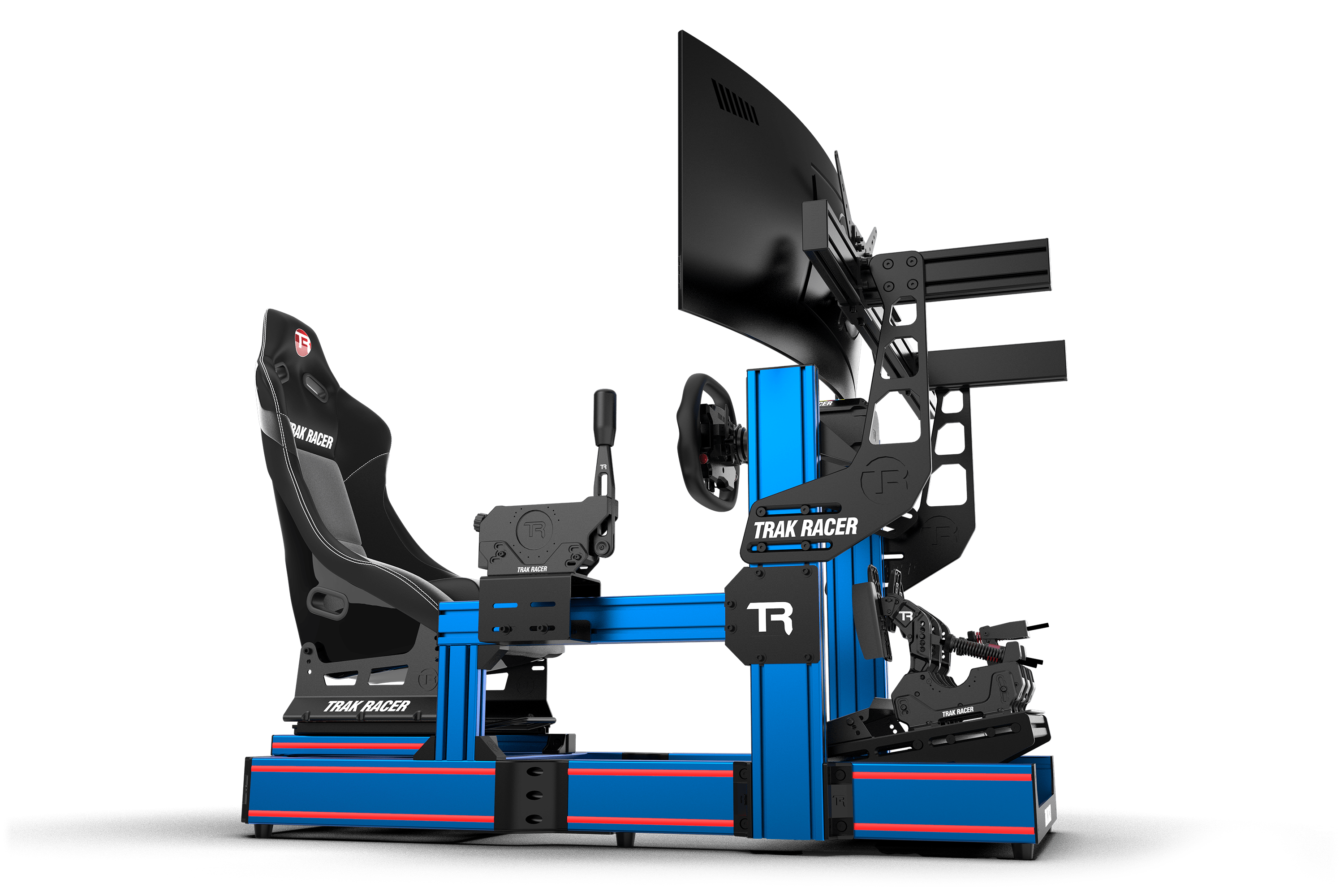 Square Tube Racing Simulator TR120S V2 Racing Simulator with Seat Slider Kit
