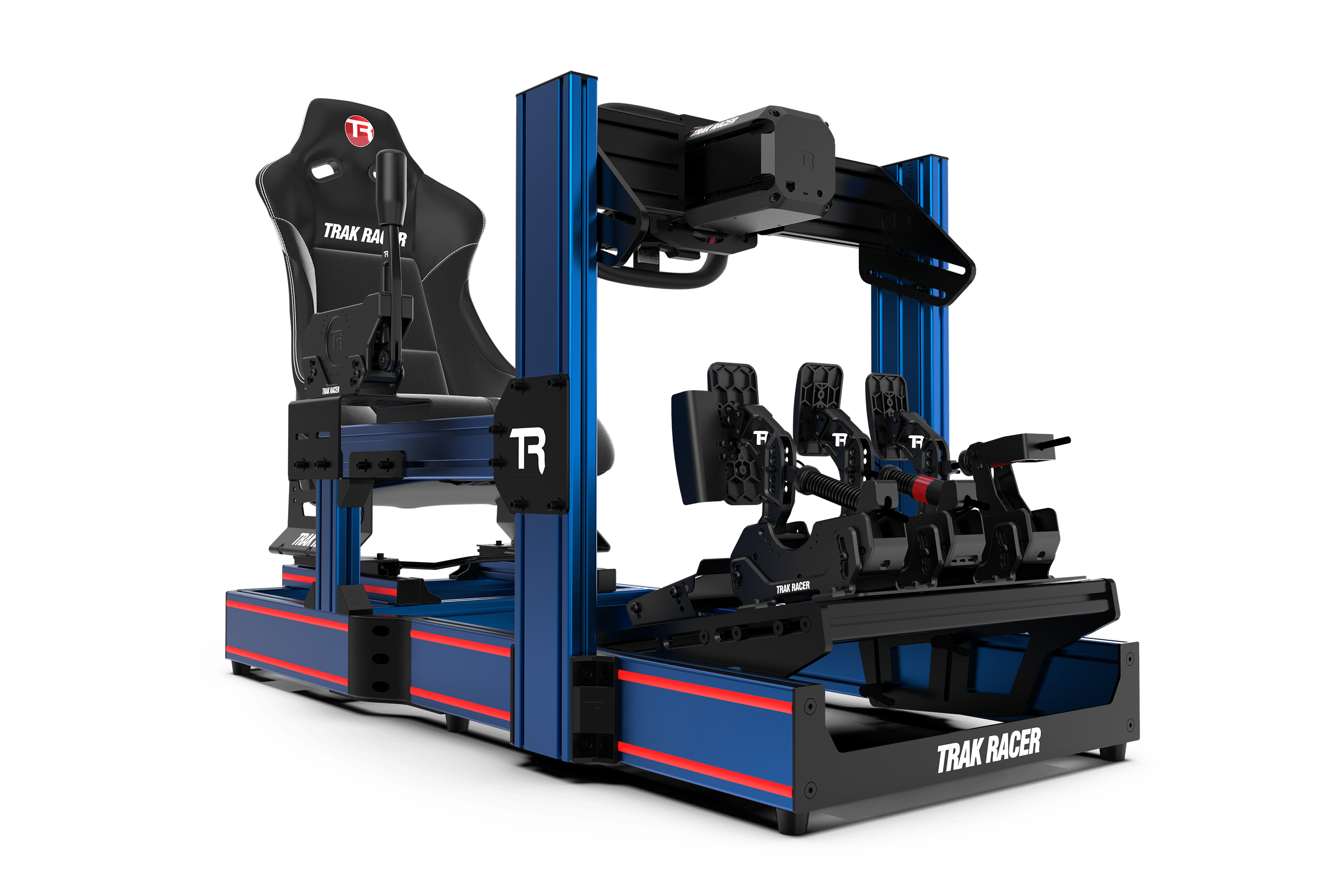 Square Tube Racing Simulator TR120S V2 Racing Simulator with Seat Slider Kit