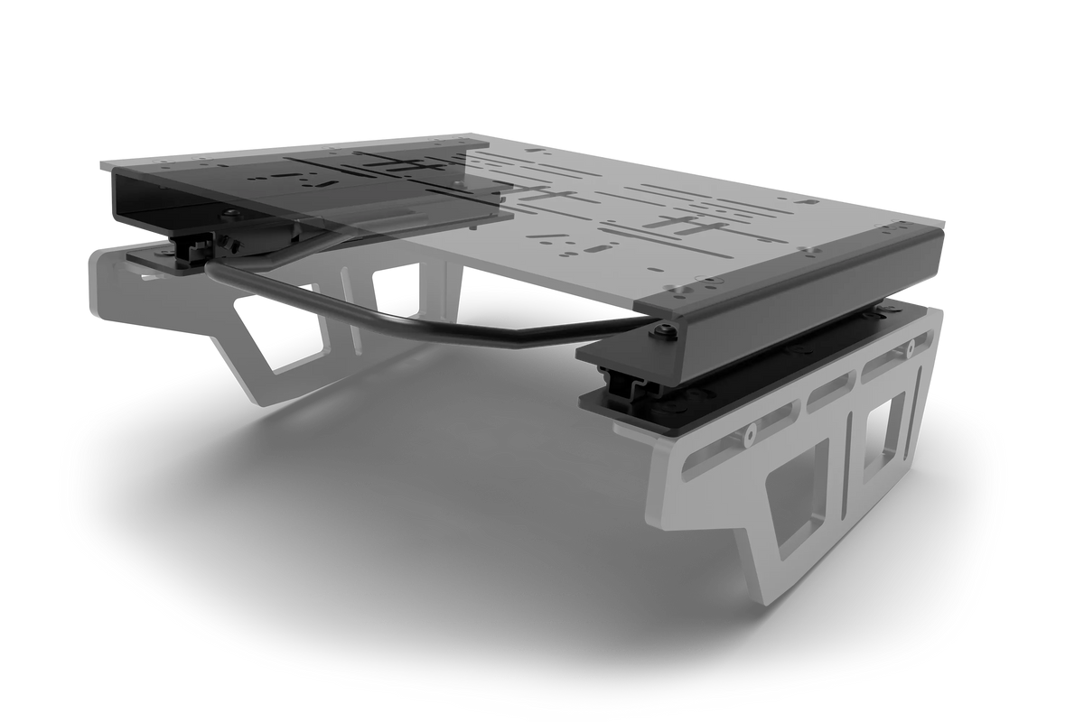 Quick-Adjust Dual Locking Pedal Slider System — For Trak Racer Extrusi