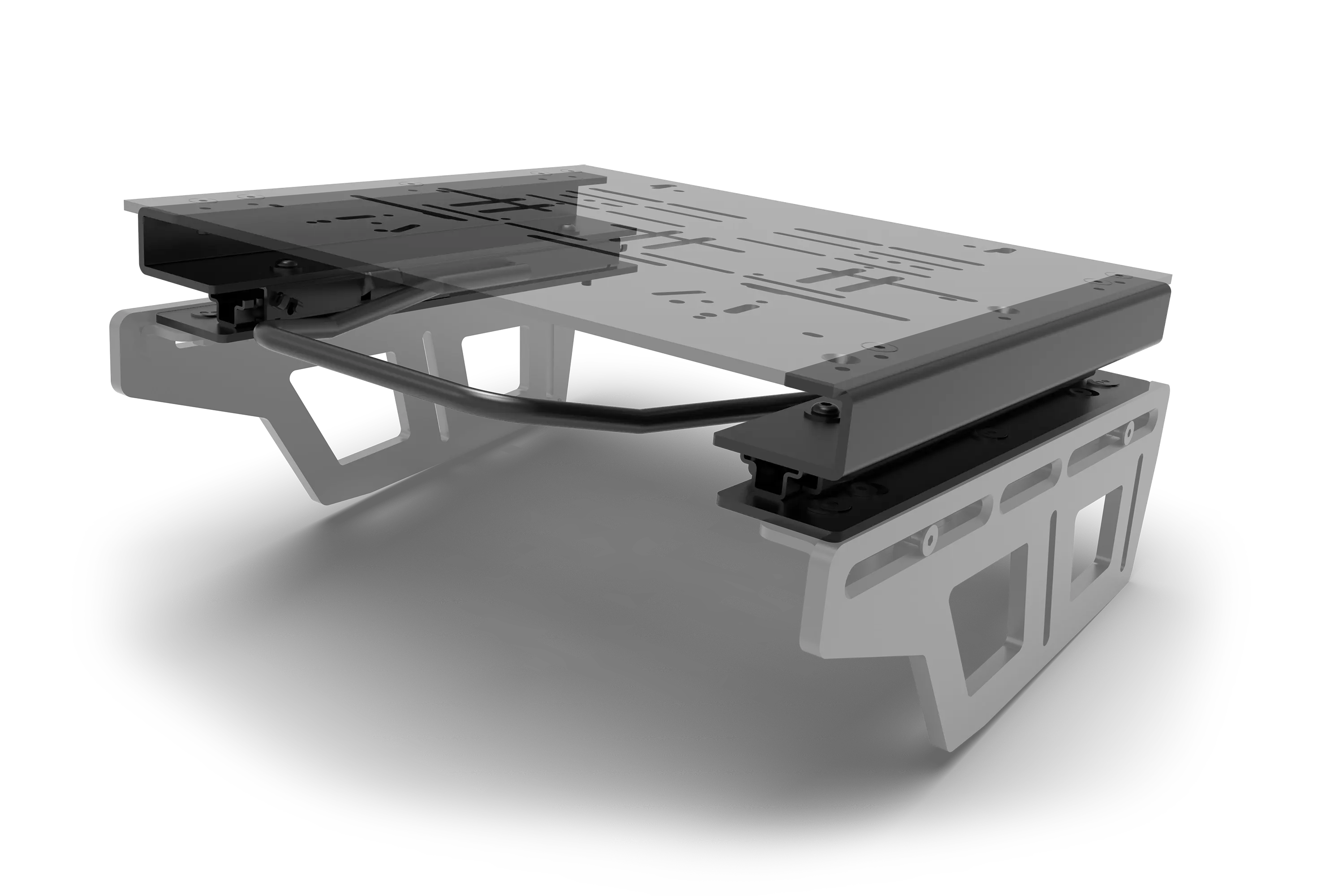 Quick-Adjust Dual Locking Pedal Slider System — For Trak Racer Extrusi