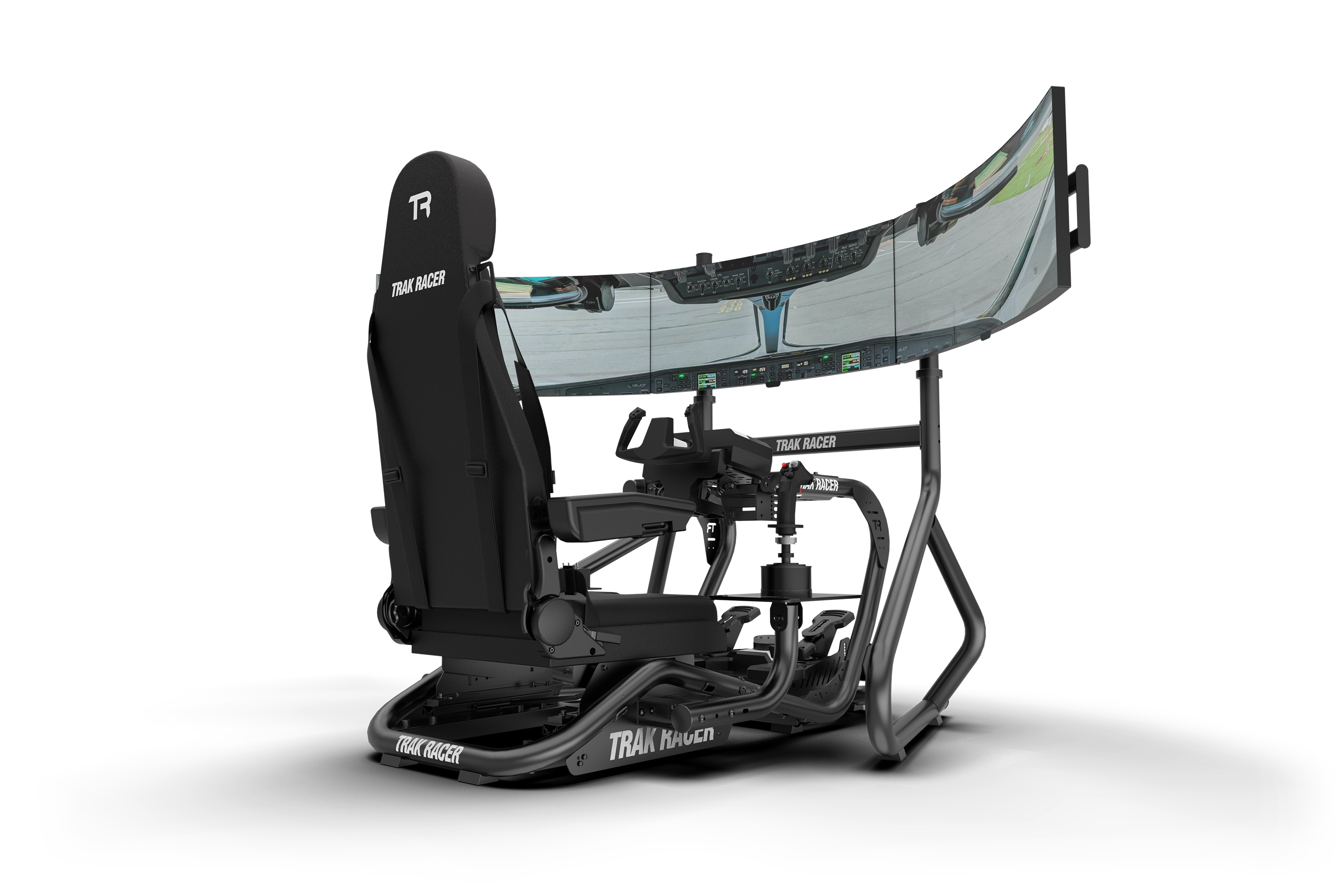 ちゃむ TRAK RACER TR8 Pro TR8 Pro Flight Simulator Cockpit with Seat