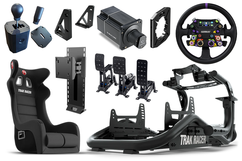シムレーシングTrak Racer CockpitセットSim Racing Racing Simulator Cockpits | Sim Racing Cockpits | Trak Racer