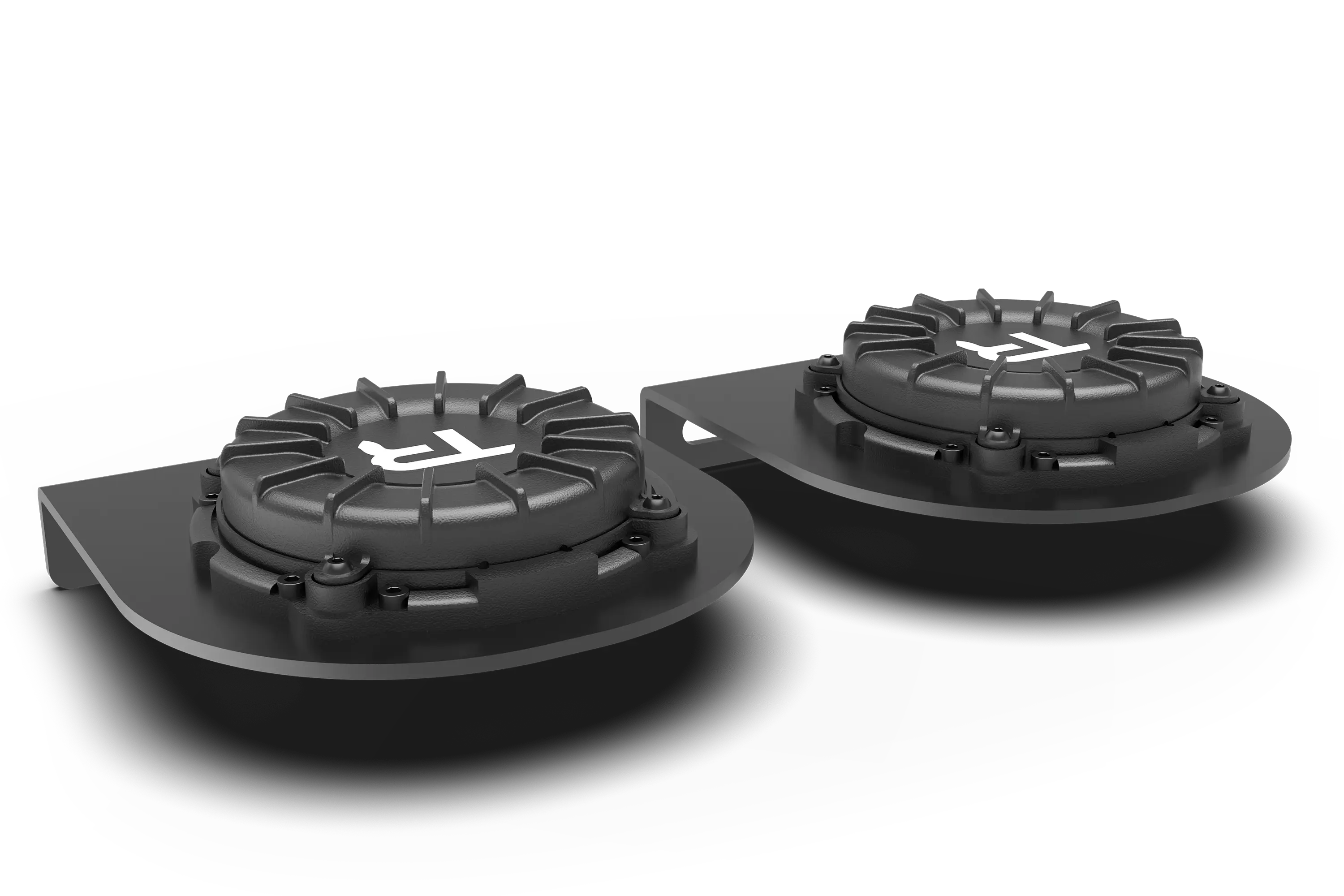 Trak Racer Pro 10W Haptic Bass Shaker Kit – Set of 2 with Mounting Pla