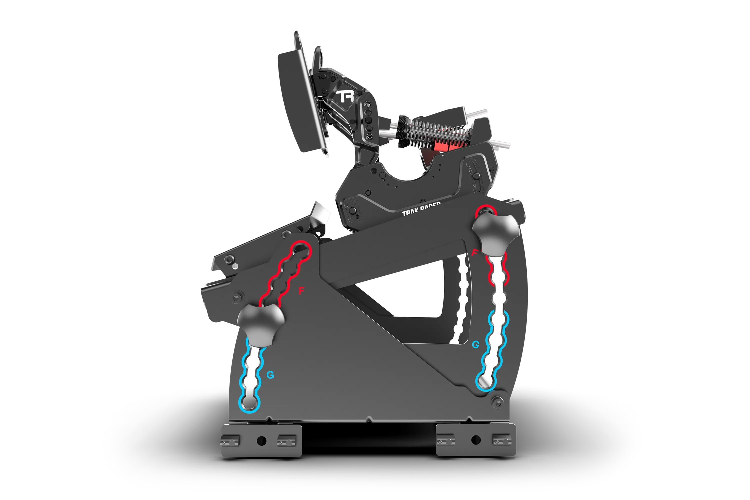 simtrecs pro pedal gt Tool-Free Formula & GT Hybrid Pedal Mount System for Extruded Aluminiu