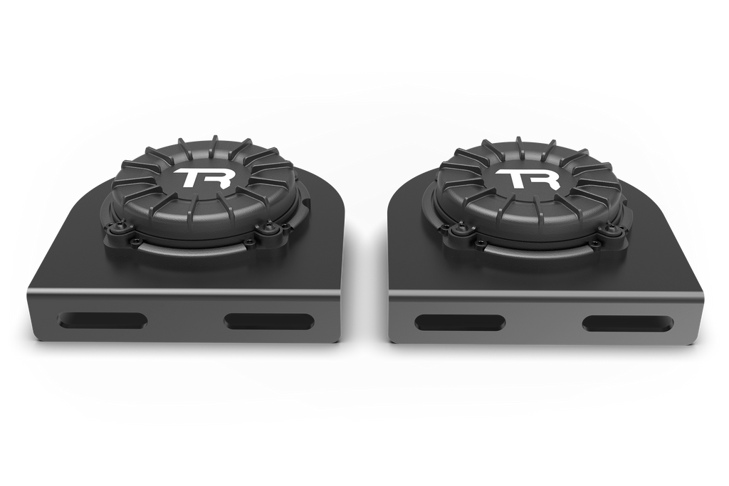 DTM・DAW TRAK RACER Haptic Bass Shaker Kit Trak Racer Pro 10W Haptic Bass Shaker Kit – Set of 2 with Mounting Pla