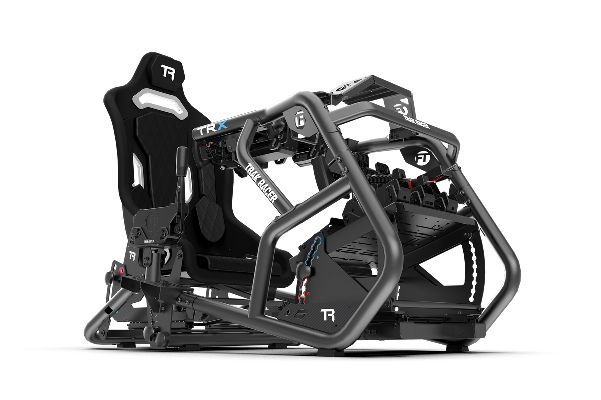 Trak Racer TRX V2 tubular steel sim racing cockpit