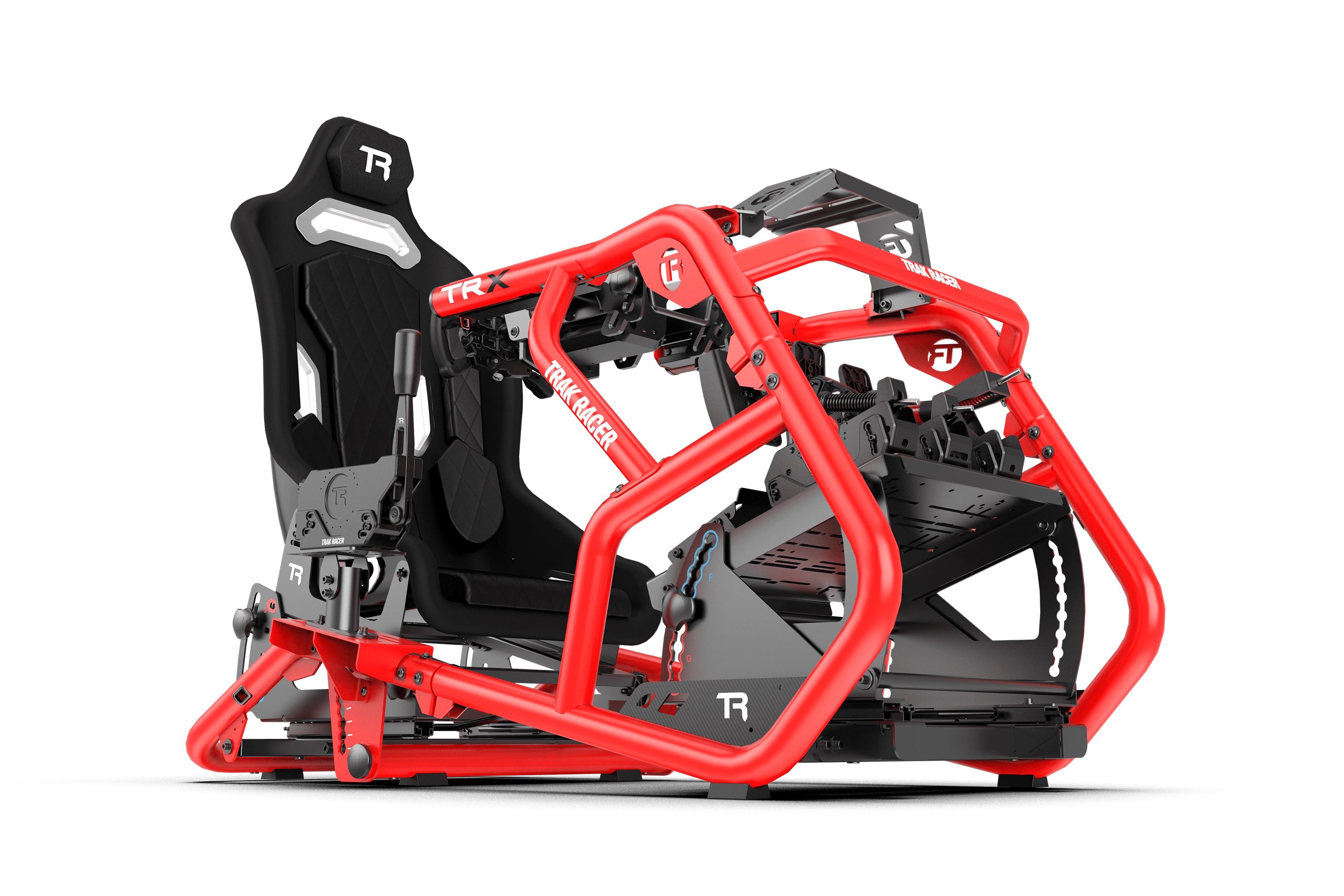 Trak Racer Cockpits • TRX V2 (w/ seat) Red, Silver, Blue