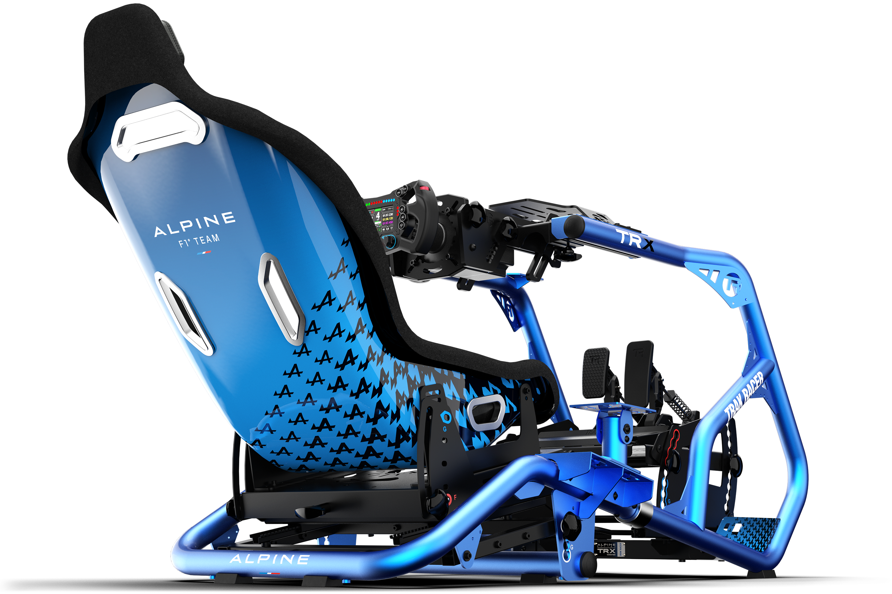 Formula/GT Hybrid Sim Racing Seat — BWT Alpine Formula One™ Team Editi