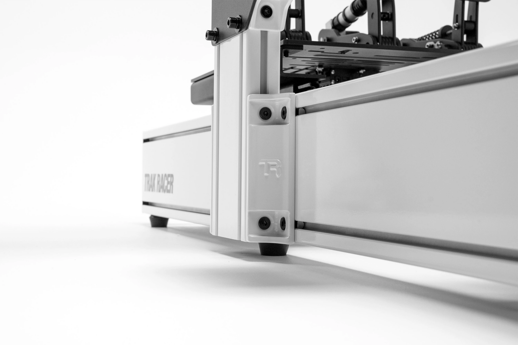 Trak Racer TR160 V5 in white, close up