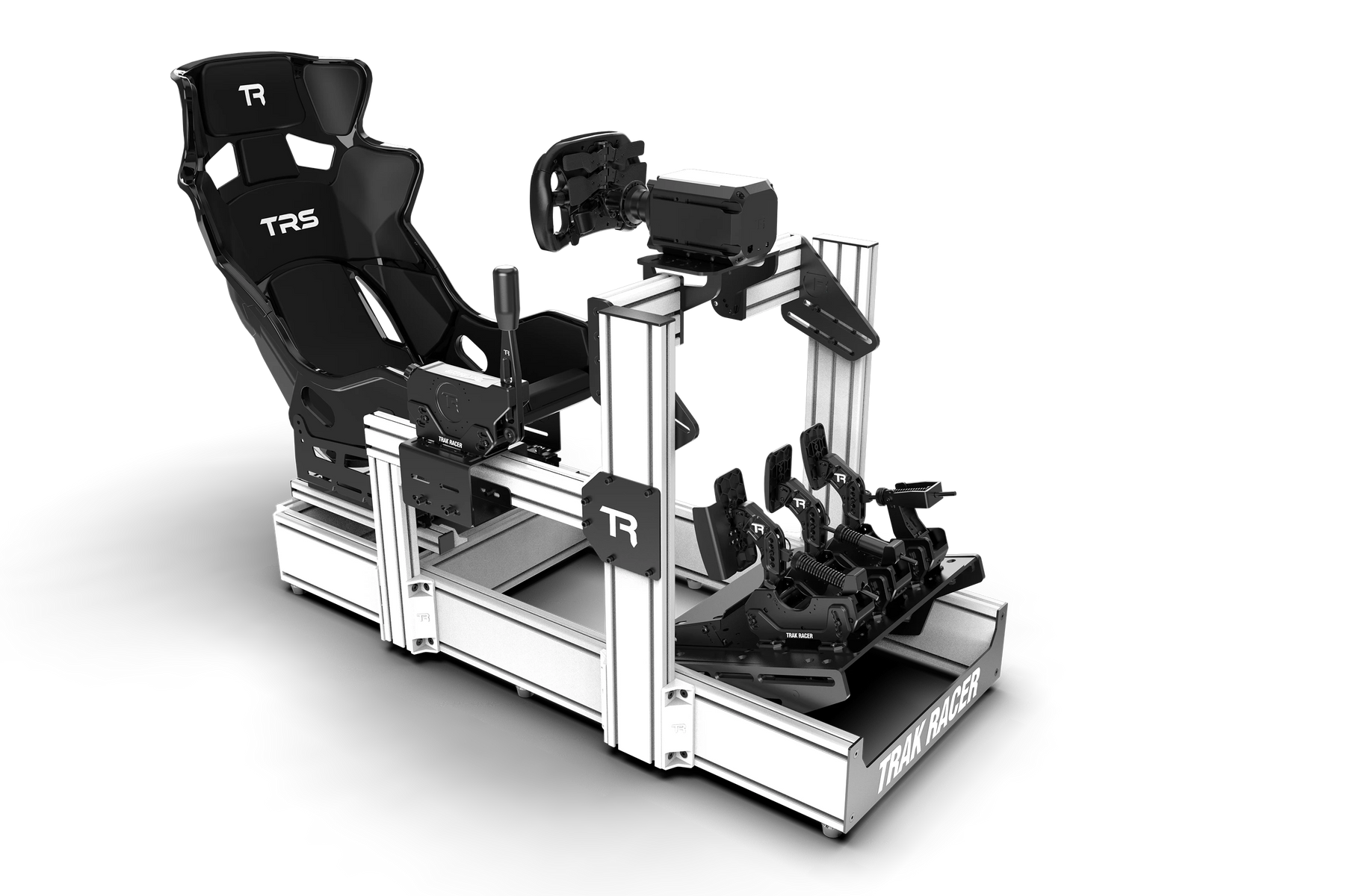 Trak Racer TR160 V5 in white, top front right view