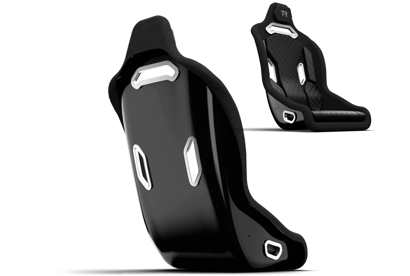 Formula/GT Hybrid Racing Simulator Seat — Alpine F1 Engineered Design