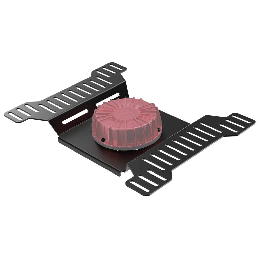 Trak Racer Universal Bass Shaker / Tactile Transducer mounting plate for sim racing rigs
