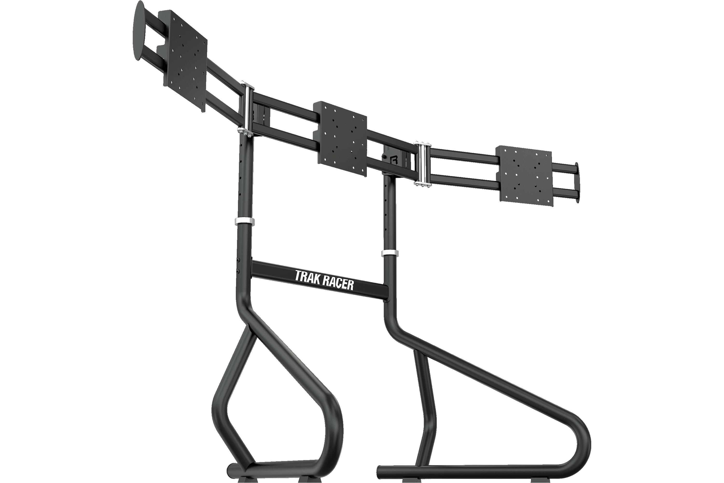 Freestanding Triple Monitor Stand - Supports 32
