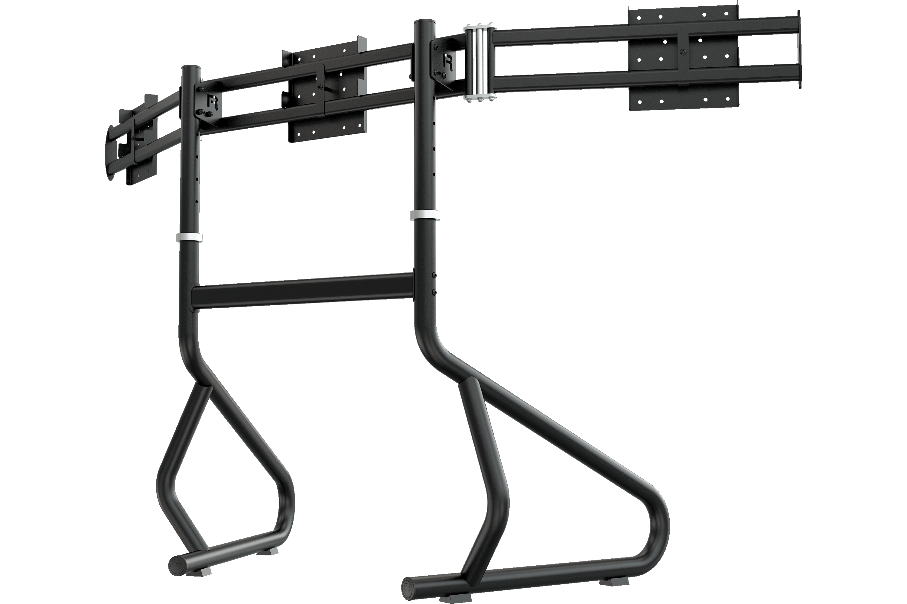 Large Freestanding Triple Monitor Stand - 30