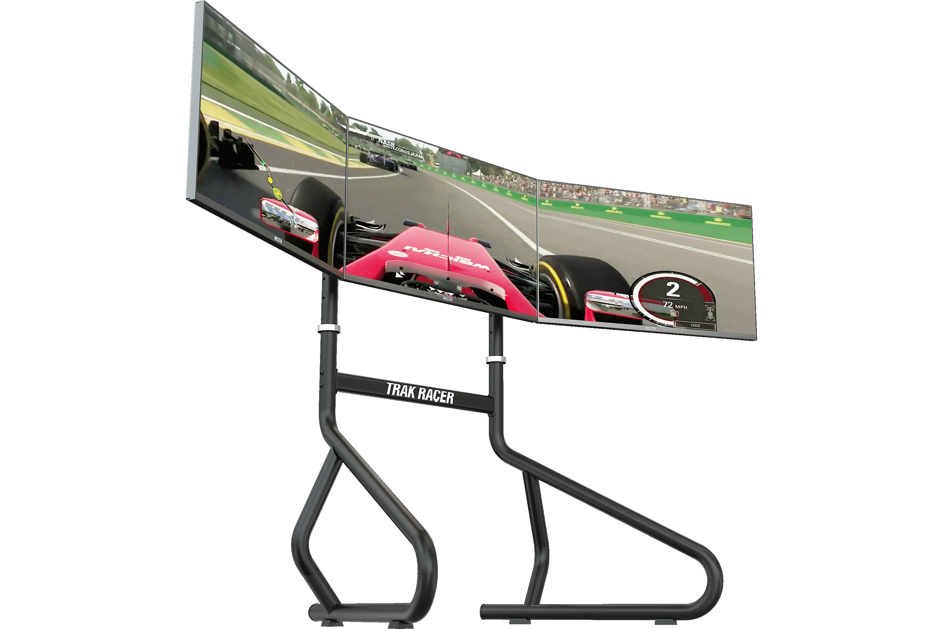 Freestanding Triple (3) Monitor Stand – 32