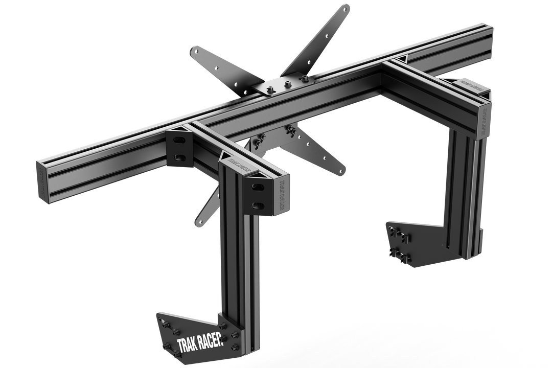 Large Cockpit-Mounted Single Monitor Stand - 1200mm / 47.25