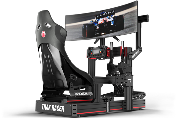 Large Cockpit-Mounted Single Monitor Stand - 1200mm / 47.25