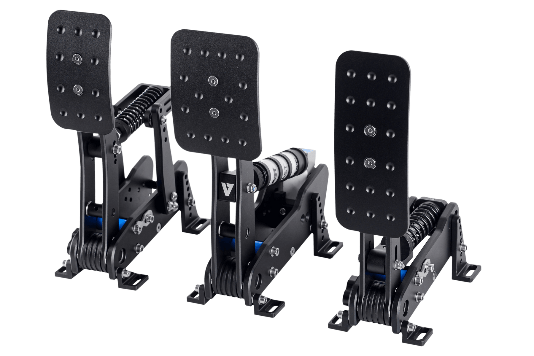 load cell pedals sim racing VNM 3-Pedal Set – Professional Load Cell Racing Simulator Pedals