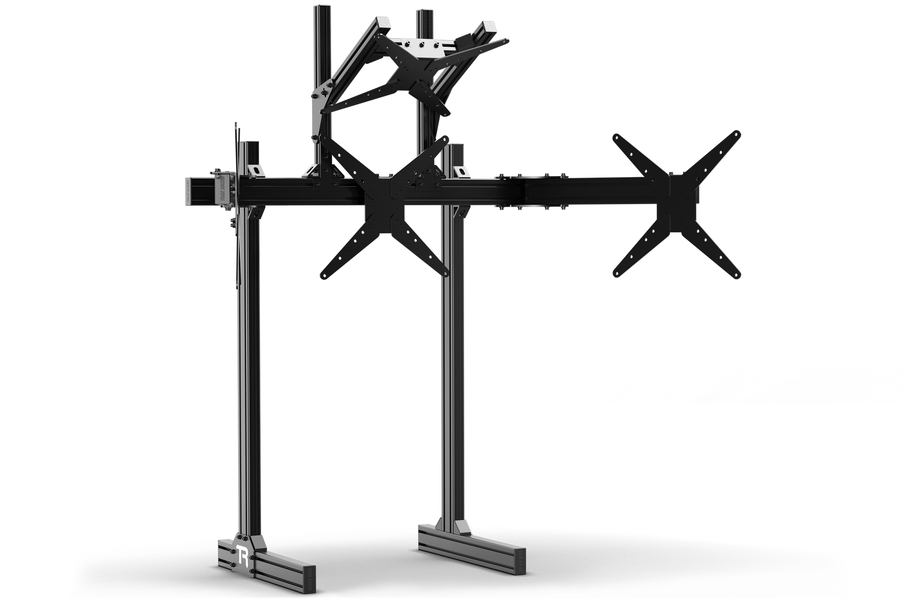 Large Freestanding Quad Monitor Stand - 1200mm / 47.25