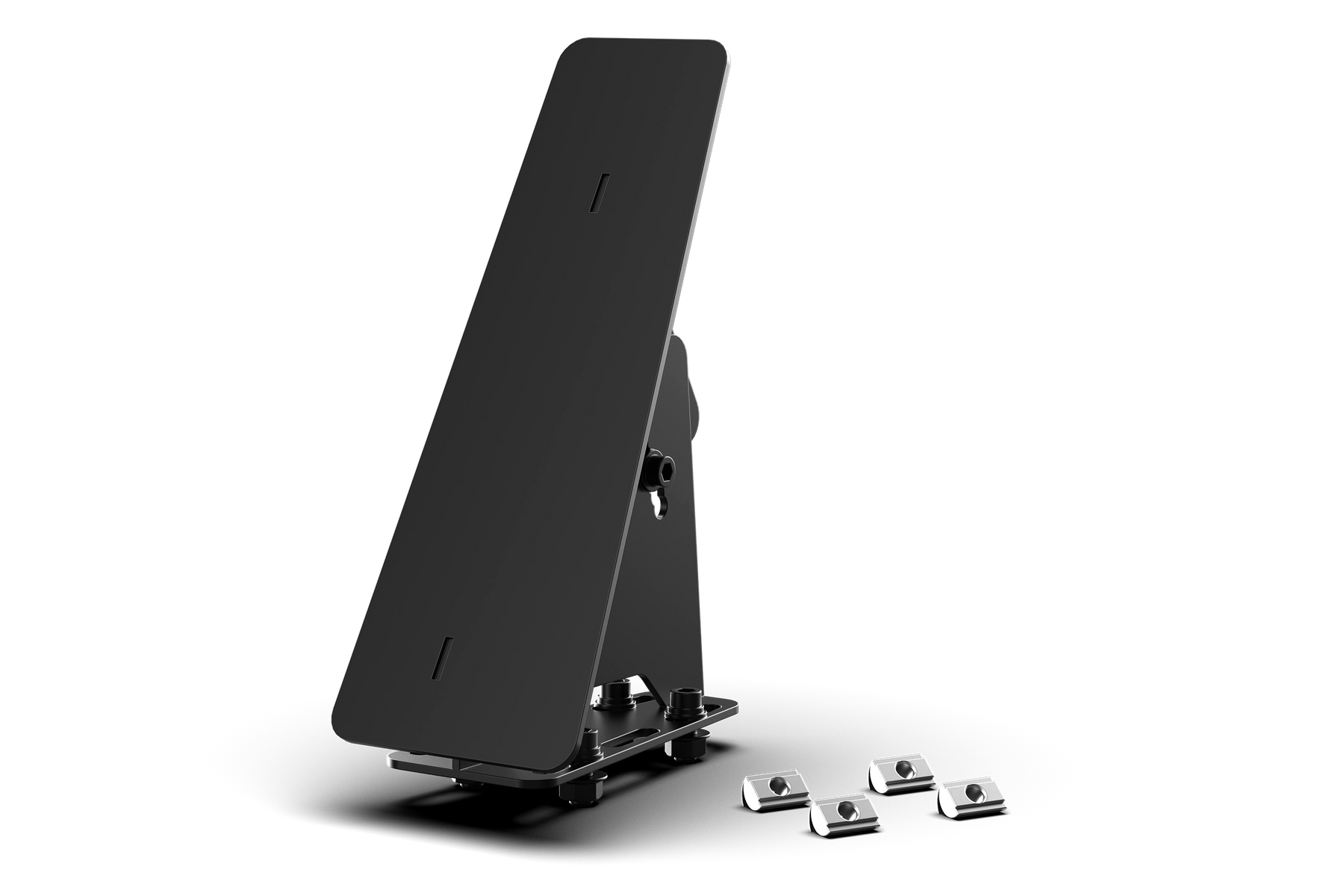 Universal Sim Racing Footrest — Left Foot Rest for Extrusion & Pedal P