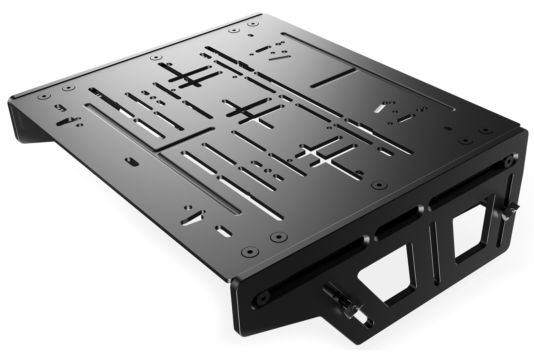 sim pedal plate Universal TR-One Pedal Mounting System including Pre-Drilled Pedal Pla