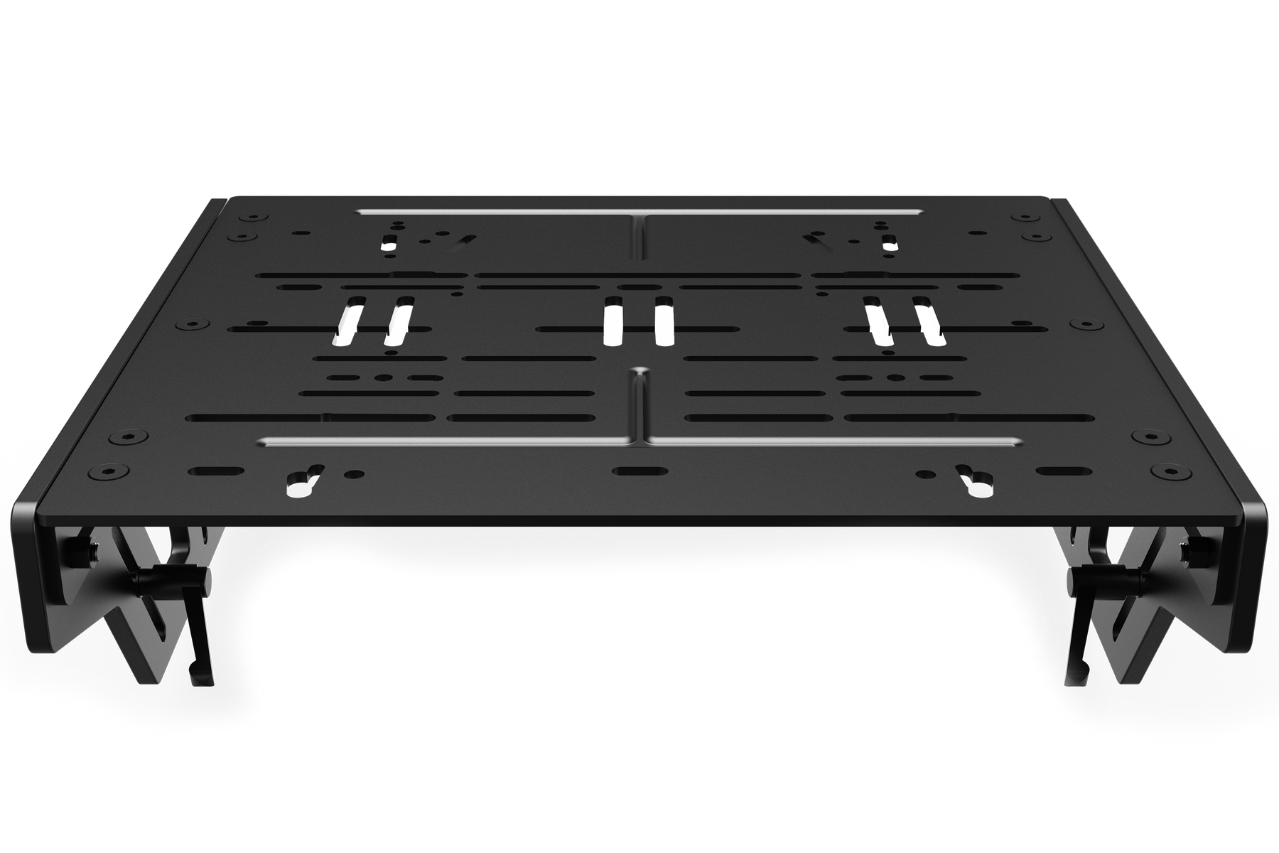 Universal Pedal Mount System with Pre-Drilled Pedal Plate