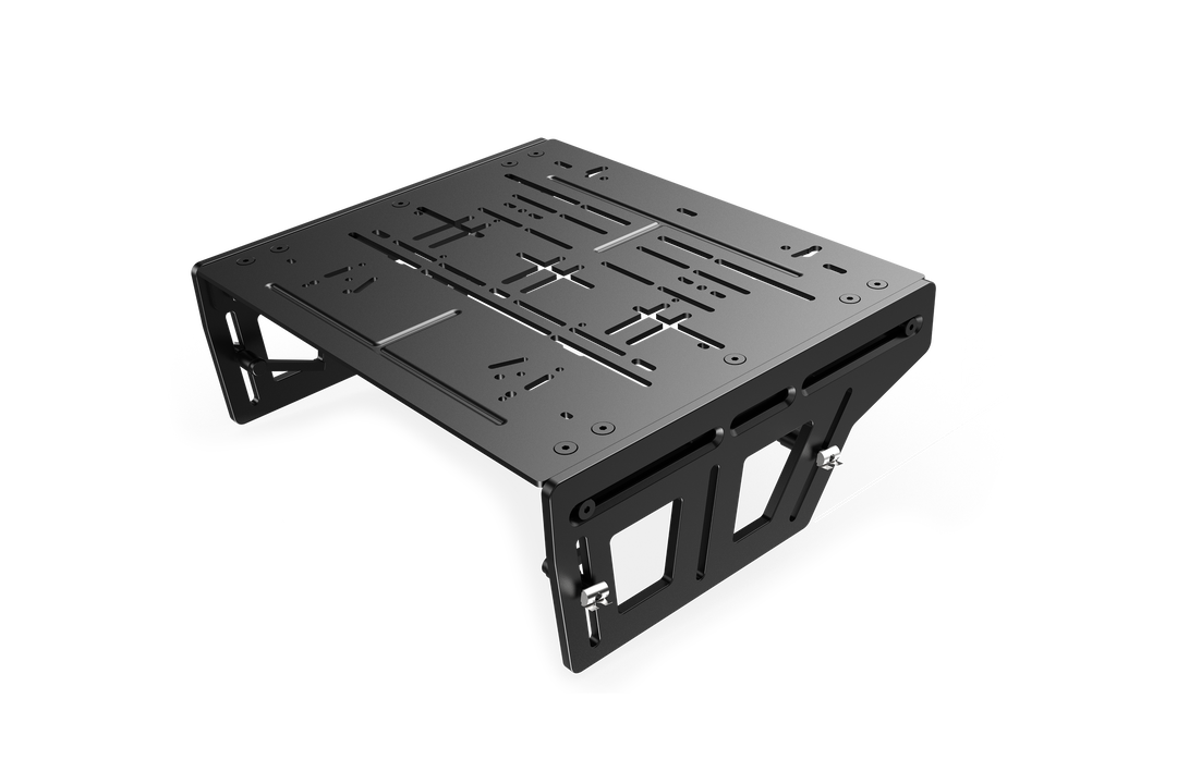 Universal TR-One Pedal Mounting System including Pre-Drilled Pedal Pla