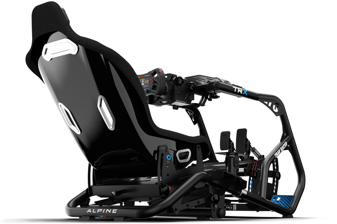 Formula/GT Hybrid Racing Simulator Seat — Alpine F1 Engineered Design
