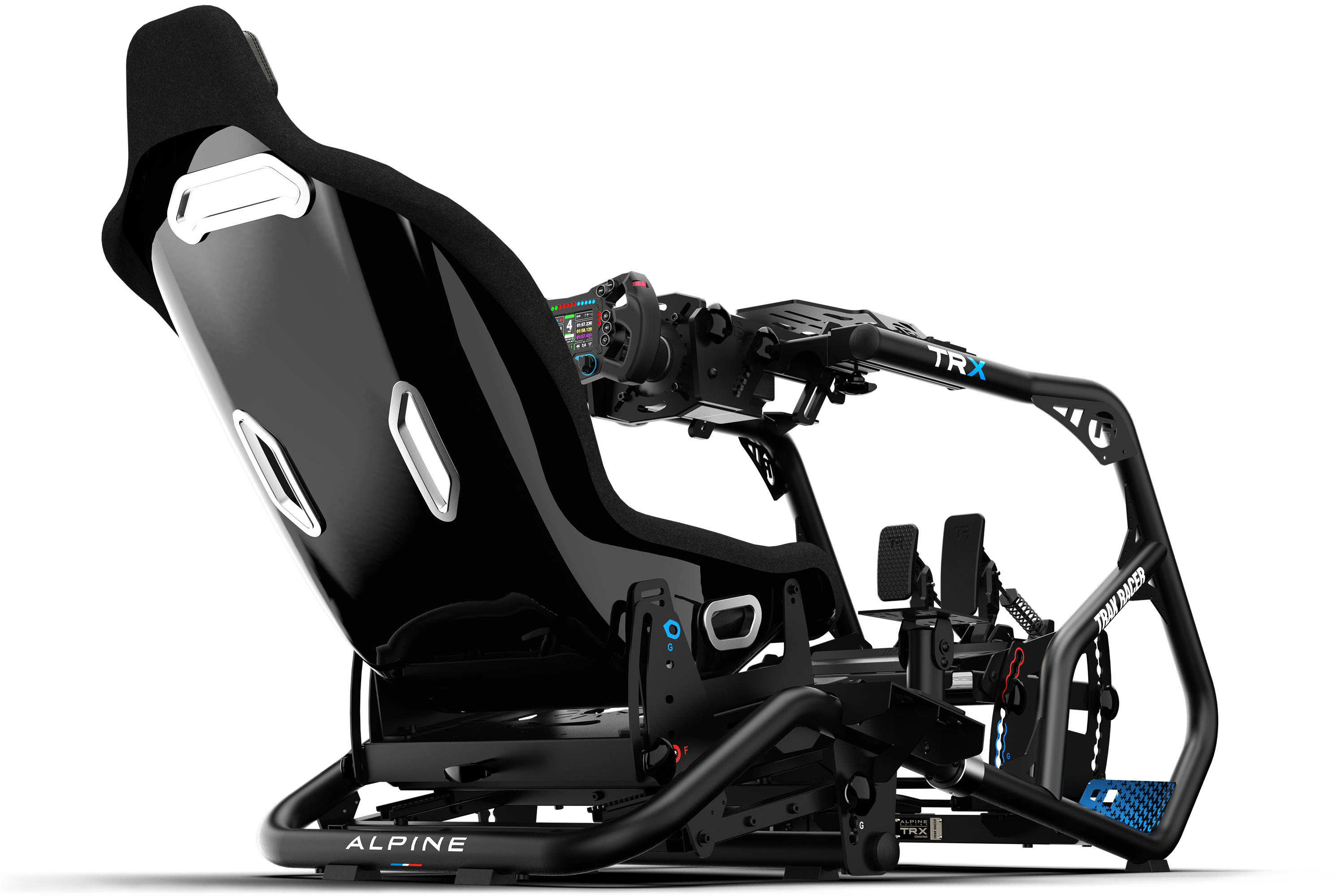 HSX Hybrid Formula Pro Racing Bucket Seat - Fiberglass Black | Alpine